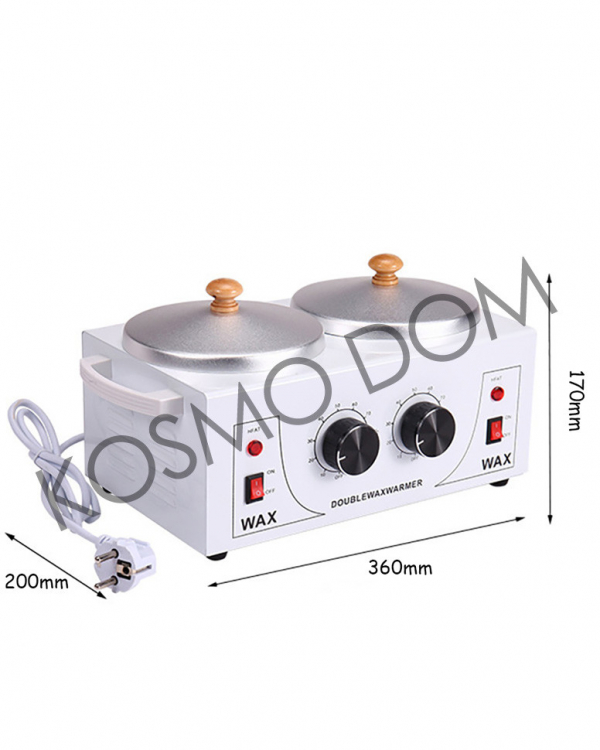 Воскоплав с терморегулятором двойной Double Wax Warmer, 800 мл - Ростов-на-Дону